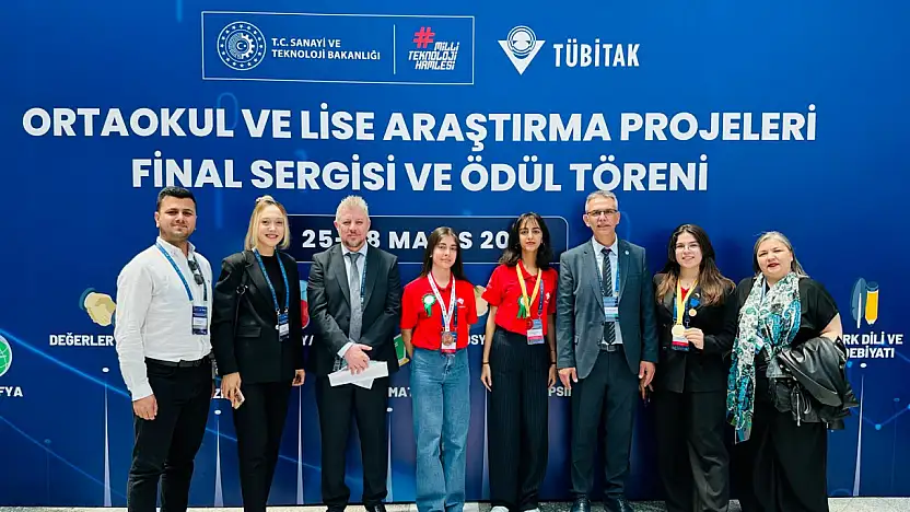 Vanlı öğrencilerden TUBİTAK'da büyük başarı