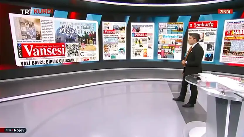 Vansesi TRT Kurdi'de Van'ın gür sesi oldu