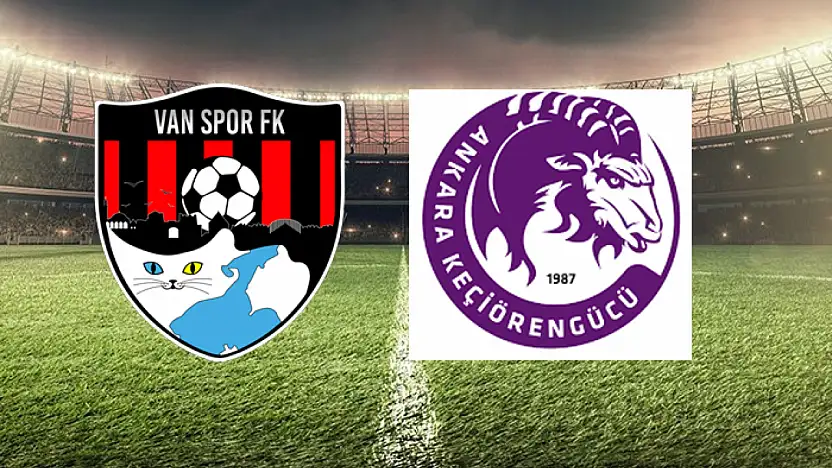 Vanspor, Ankara Keçiörengücüspor maçı hangi kanalda?