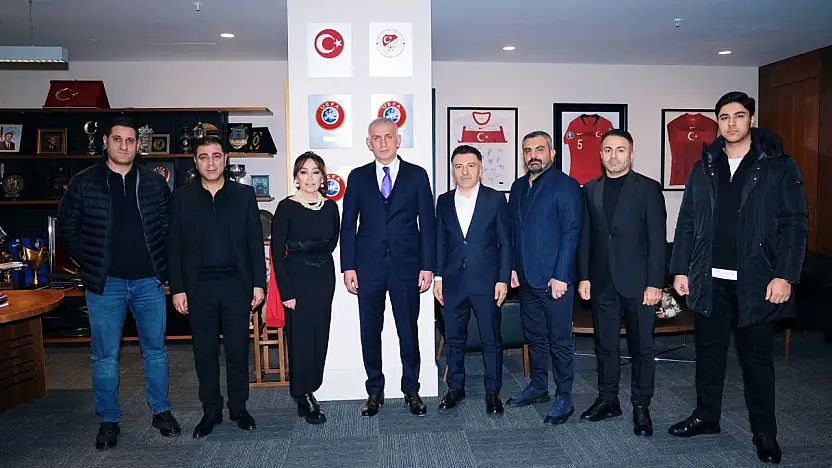Vanspor FK Yönetiminden TFF Başkanı Hacıosmanoğlu'na ziyaret