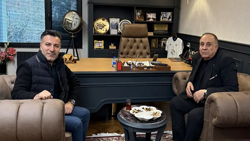 Vanspor Kulüp Başkanı Temel'den Kandaşoğlu'na ziyaret