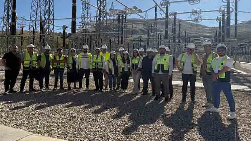 VEDAŞ mühendislerinden teknik gezi
