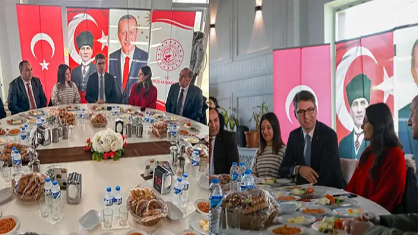 Yeni atanan öğretmenlere kahvaltı programı