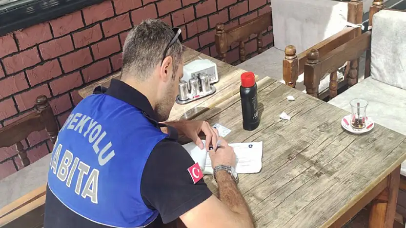 Yol ve kaldırım işgalinde bulunanlar hakkında yasal işlemler yapıldı