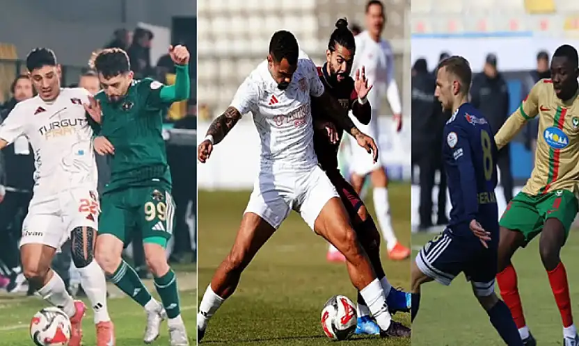 26. hafta heyecanı bugün oynanacak üç maçla başlıyor