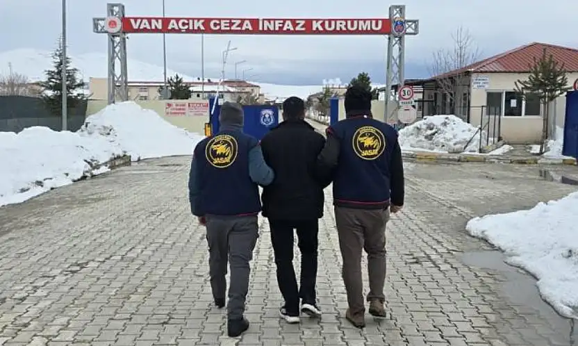 8 yıl hapis cezası bulunan şahıs yakalandı