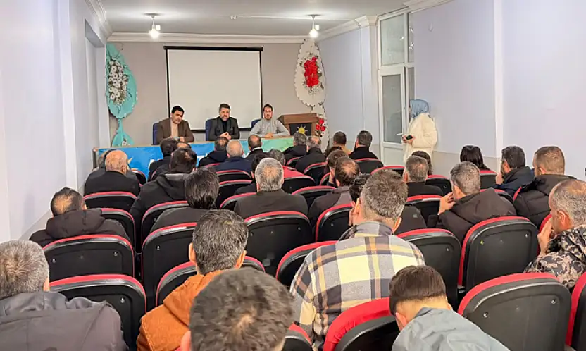 AK Parti İpekyolu İlçe Teşkilatından kararlılık mesajı