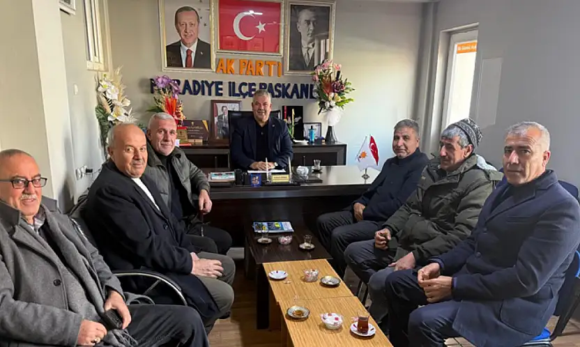 AK Parti Muradiye İlçe Başkanı Durmaz, vatandaşlarla buluştu