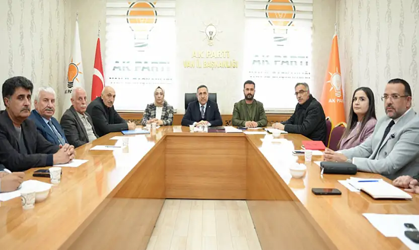 AK Parti yönetimi toplandı