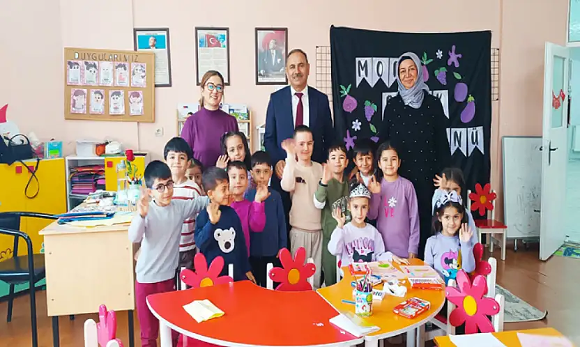 Alhan'dan Muradiye Anaokuluna ziyaret