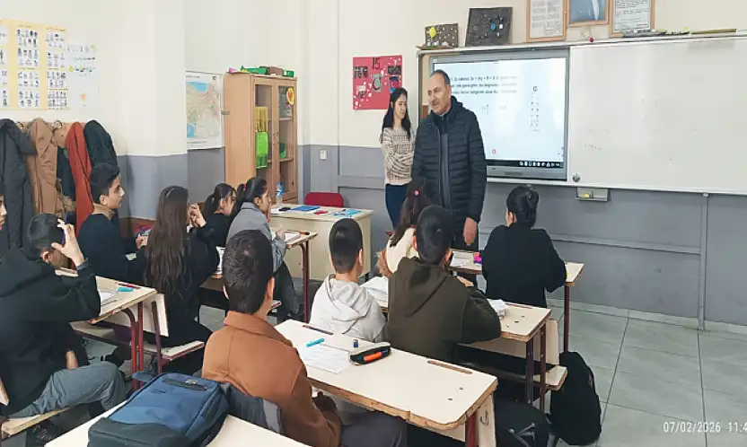 Alhan'dan öğretmen ve öğrencilere destek ziyareti