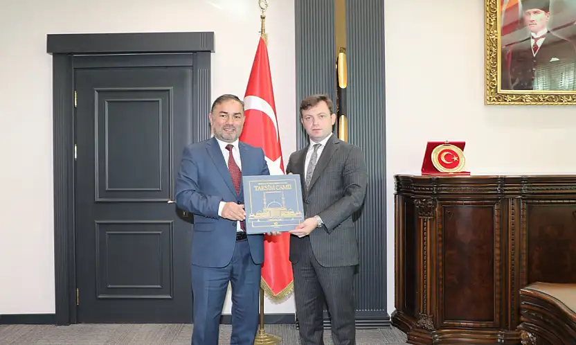 Basın İlan Müdürü'nden Kaymakam Erdoğan'a ziyaret