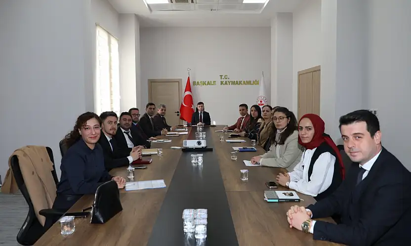 Başkale'de 2026 çalışma programları masaya yatırıldı