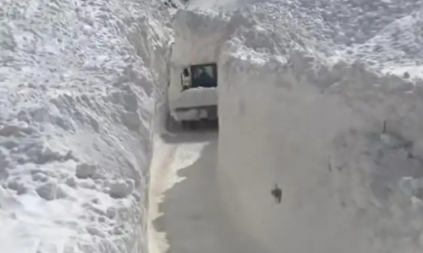 Başkale'de çığ esareti