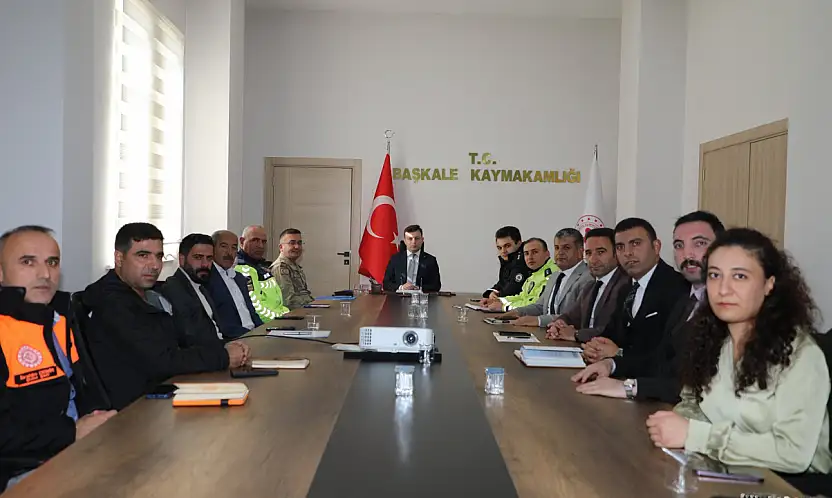 Başkale'de kış tedbirleri toplantısı yapıldı