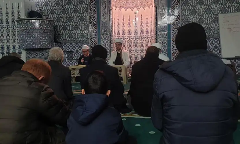 Başkale'de Miraç Kandili dualarla idrak edildi