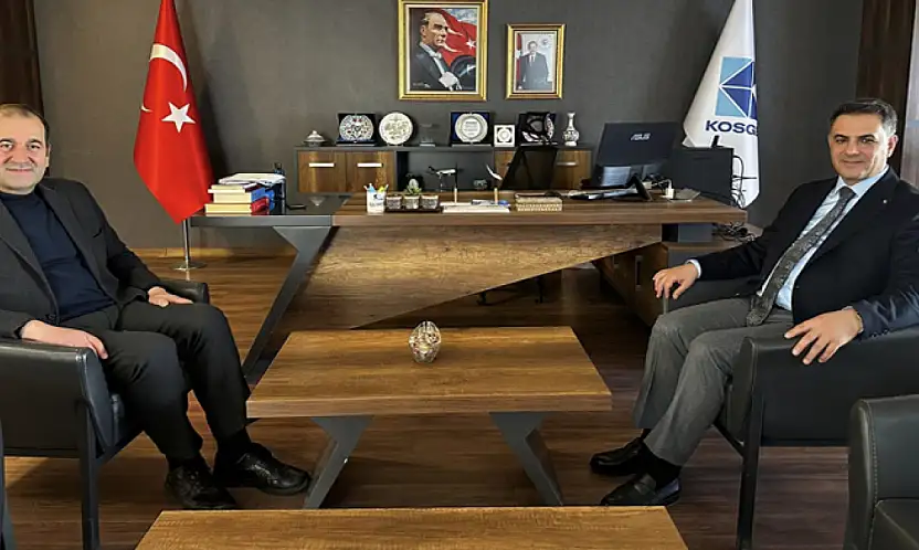 Baykara'dan KOSGEB İl Müdürü Yörük'e ziyaret