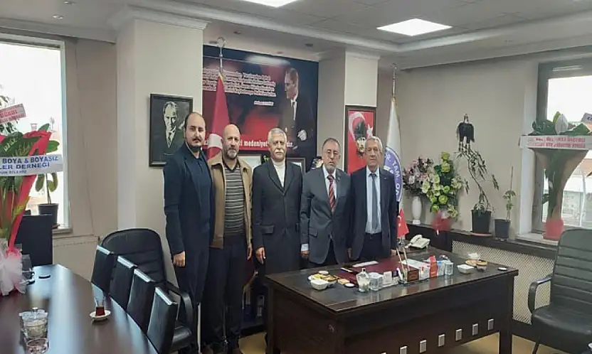 Bedirhanoğlu'ndan Akalın'a hayırlı olsun ziyareti