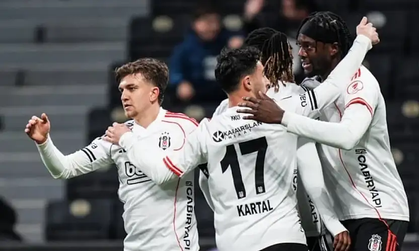 Beşiktaş kupada 2'de 2 yaptı