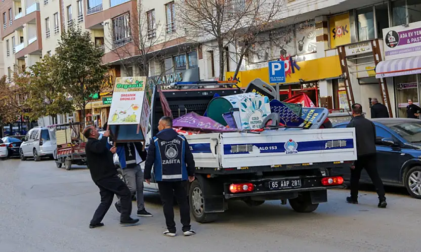 Büyükşehir Belediyesi kaldırım işgallerine karşı denetimlerini artırdı