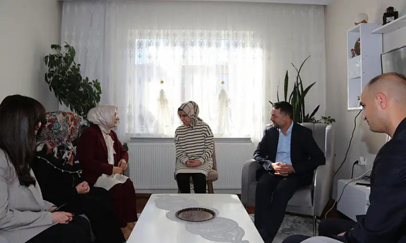 Büyükşehir'den, engelli bireylere anlamlı ziyaret