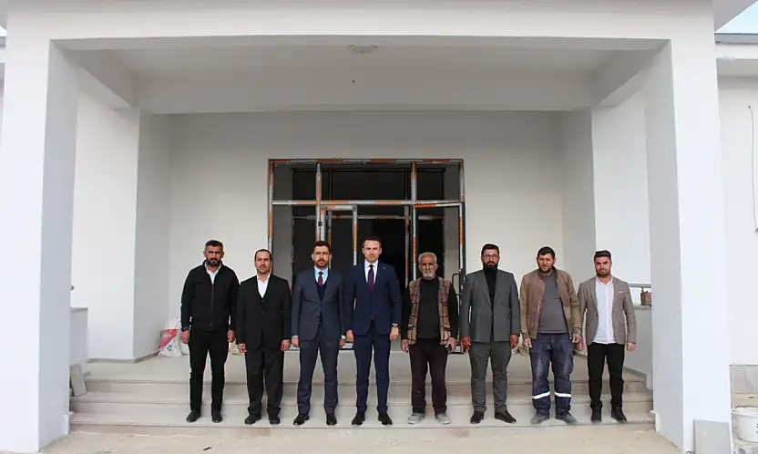 Çaldıran'da yeni Kur'an Kursu inşaatında sona yaklaşıldı