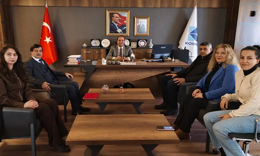 Çalım'dan, KOSGEB İl Müdürü Yörük'e anlamlı ziyaret