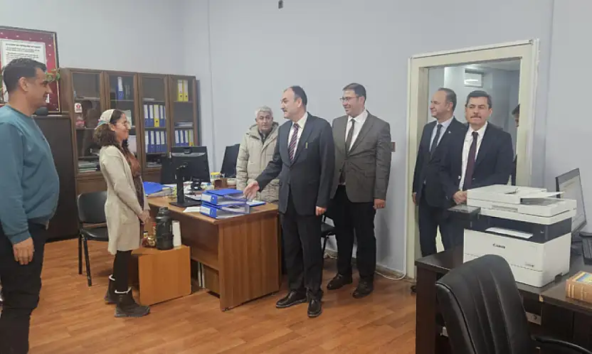 Çandıroğlu, Edremit'te eğitim çalışmalarını değerlendirdi