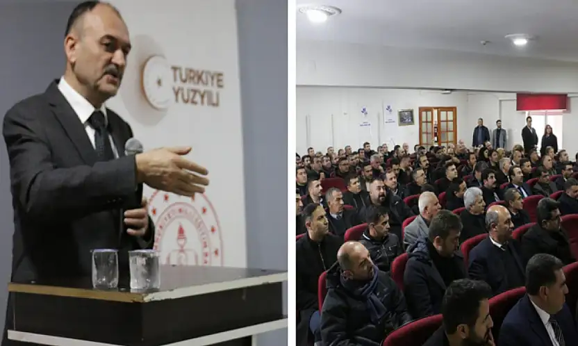 Çandıroğlu, Erciş'te okul müdürleriyle buluştu