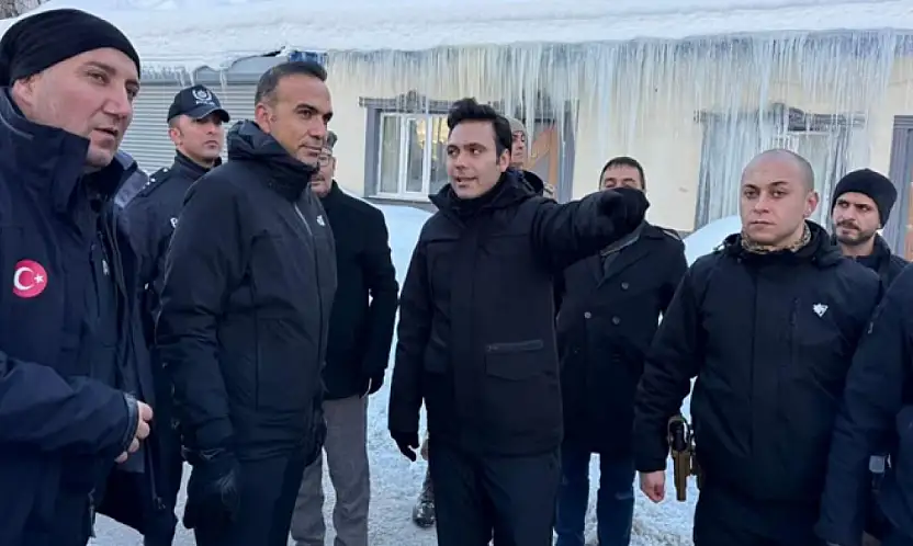 Çatak'ta çığ afeti sonrası saha incelemesi yapıldı