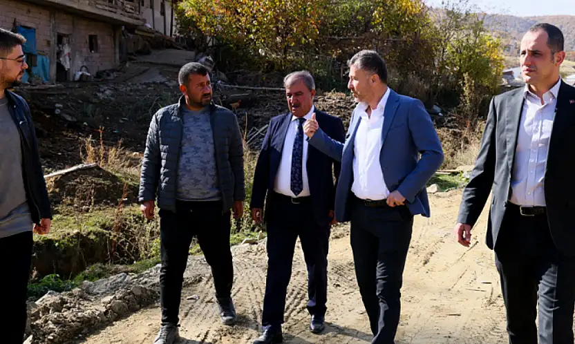 DSİ 17. Van Bölge Müdürü Aksoy, taşkın koruma çalışmalarını inceledi