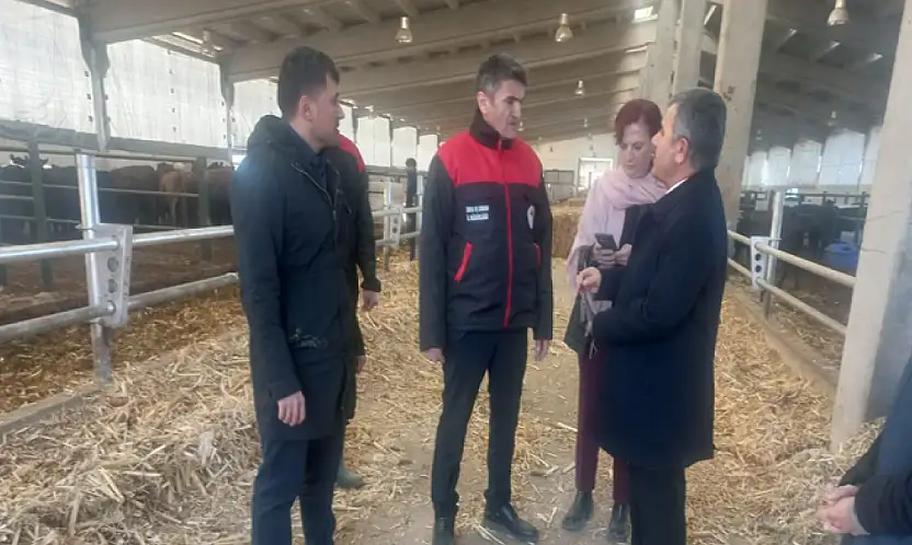 Düve üretim merkezi faaliyete geçti: İlk etapta 1.985 düve getirildi