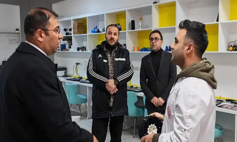 Edremit BİLSEM'de bilim ve sanat çalışmaları değerlendirildi