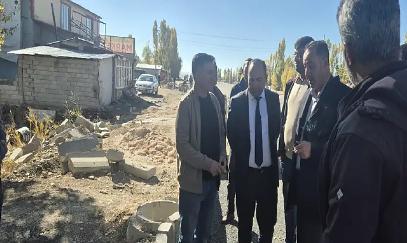 Erciş'te direksiyon eğitim ve sınav alanında inceleme