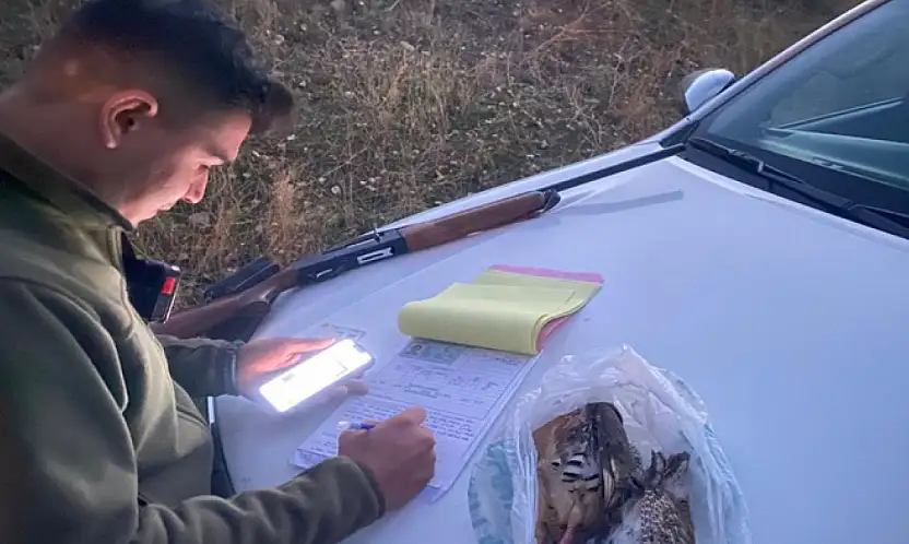 Erciş'te kaçak avcılıkla mücadele çalışması