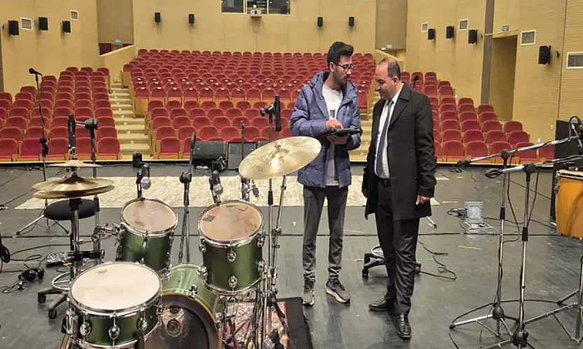 Erciş'te konser hazırlıkları sürüyor