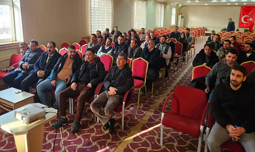 Erciş'te MTSK uygulama sınavı sorumluları eğitimi tamamlandı