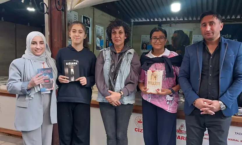 Erda Yayınları Yazarları Cizre Kitap Fuarı'nda okurlarıyla buluştu