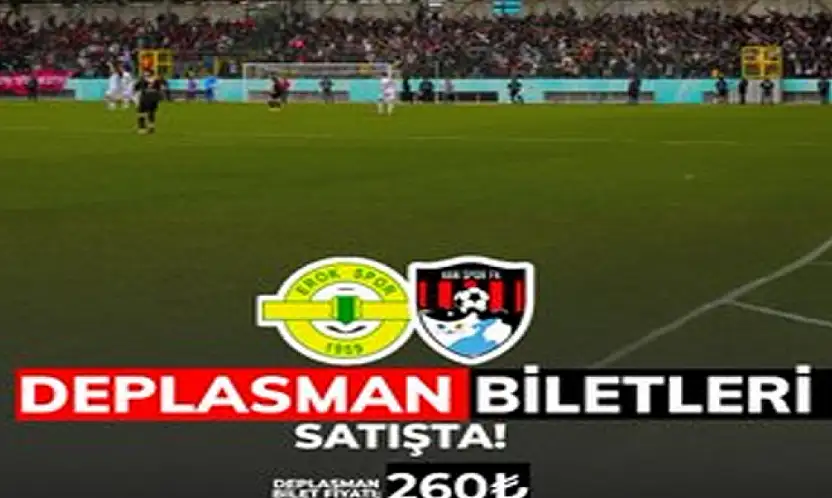 Erokspor-Vanspor maçının bilet fiyatları belli oldu