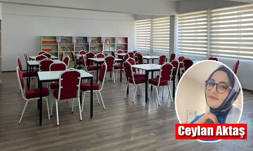 Gazetemiz yazarı Ceylan Aktaş, Vali Orhan Işın İlk Ve Ortaokulu kütüphanesini yeniledi
