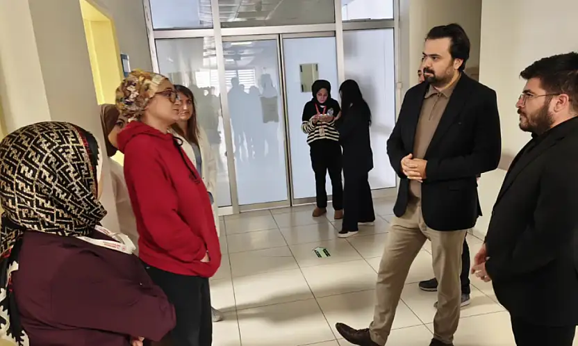 İl Sağlık Müdürü Tosun'dan Çatak Devlet Hastanesine ziyaret