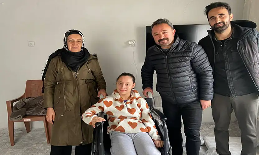 İpekyolu Belediyesi'nden engellilere tekerlekli sandalye desteği