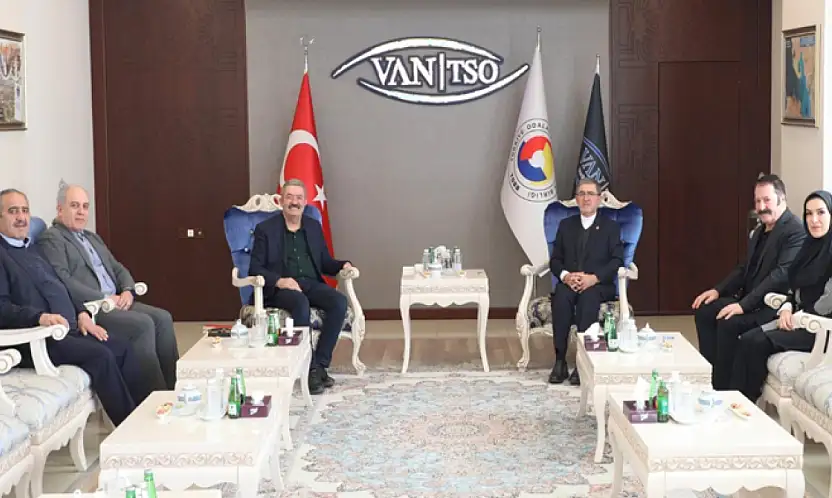 İran başkonsolosu Kondori'den Van TSO'ya ziyaret