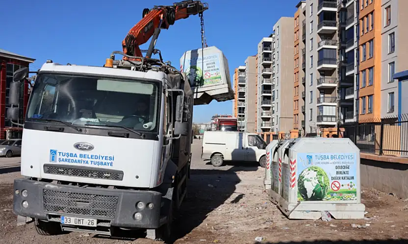 Kalecik Mahallesi'nde temizlik çalışması