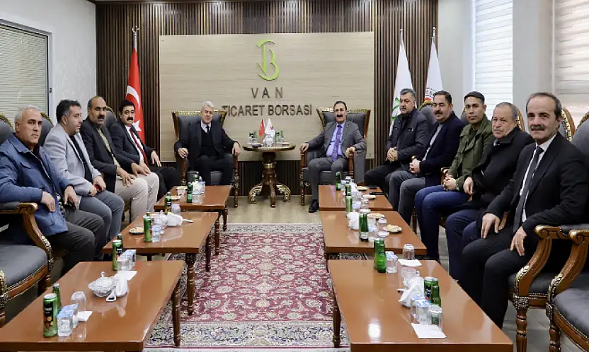 Kanan'dan Van Ticaret Borsası'na ziyaret