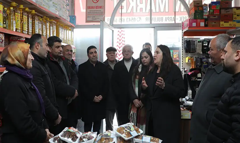 Karakoç ve Ertaş'tan esnaf ziyareti