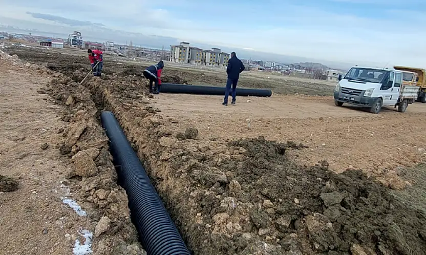 Kavurma Mahallesi'nde drenaj çalışmaları tamamlandı