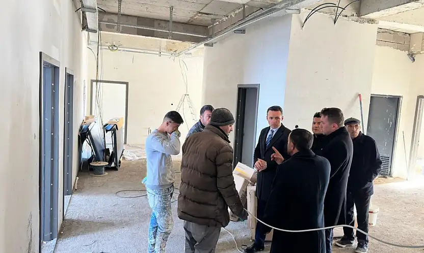 Kaymakam Bakan'dan Kilimli aile sağlığı merkezi'ne inceleme