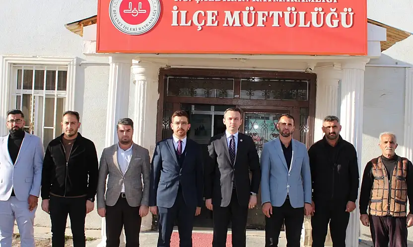 Kaymakam Bakan'dan Müftülüğe ziyaret