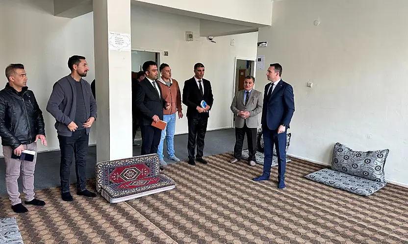 Kaymakam Bakan'dan öğrenci pansiyonlarına inceleme